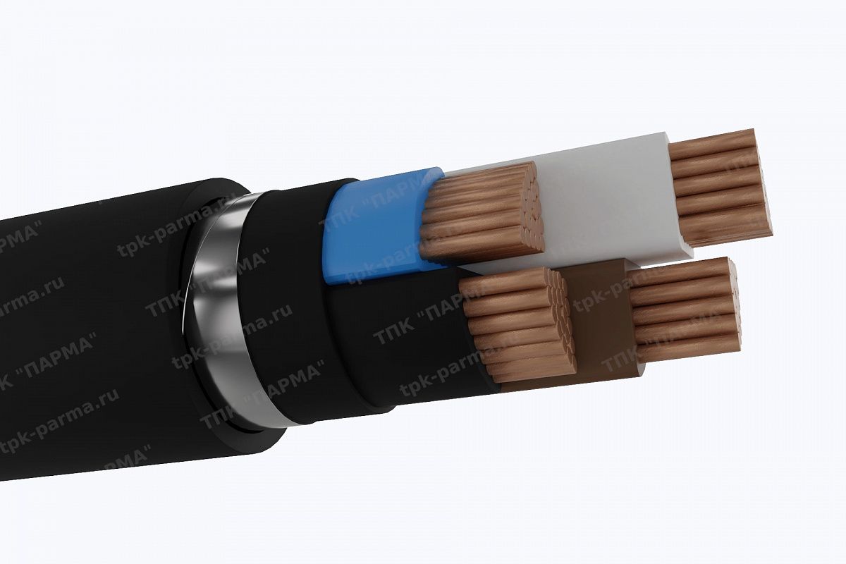 Фотография провода Кабель ВБШв 4х120 - 1кВ