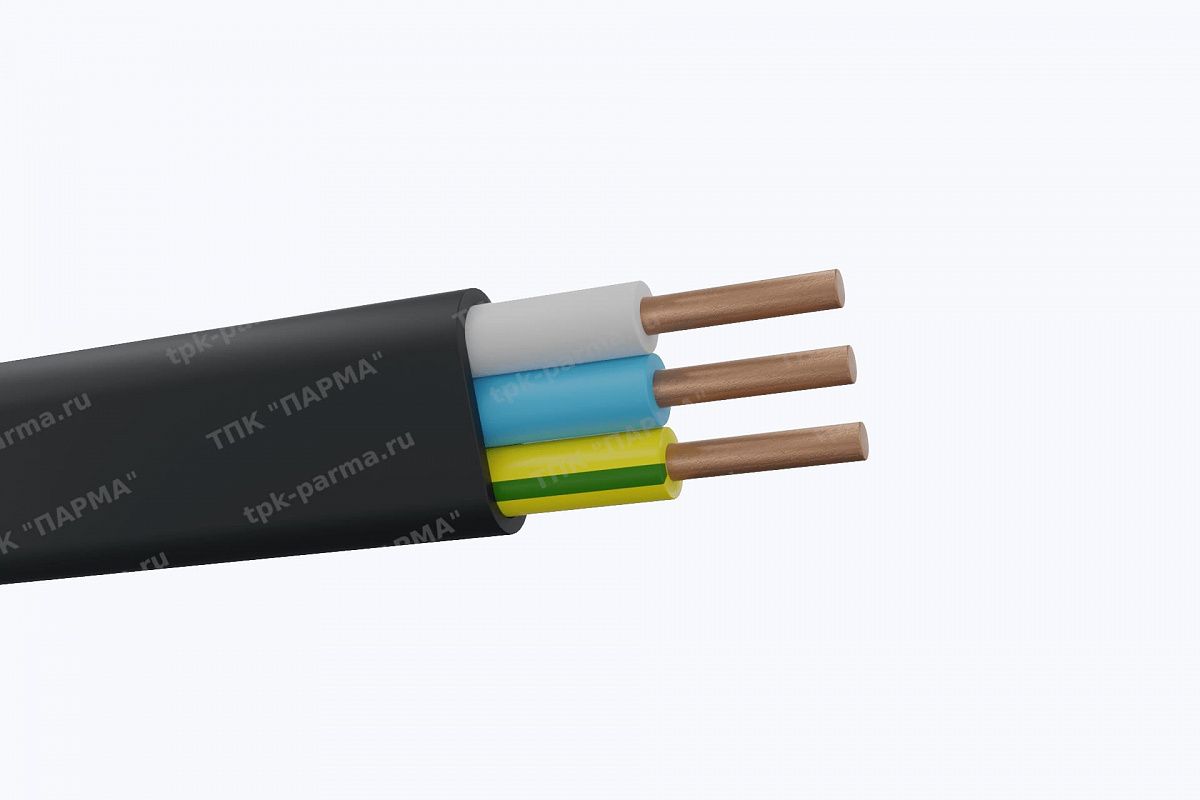 Фотография провода Кабель ВВГ-П 2х10