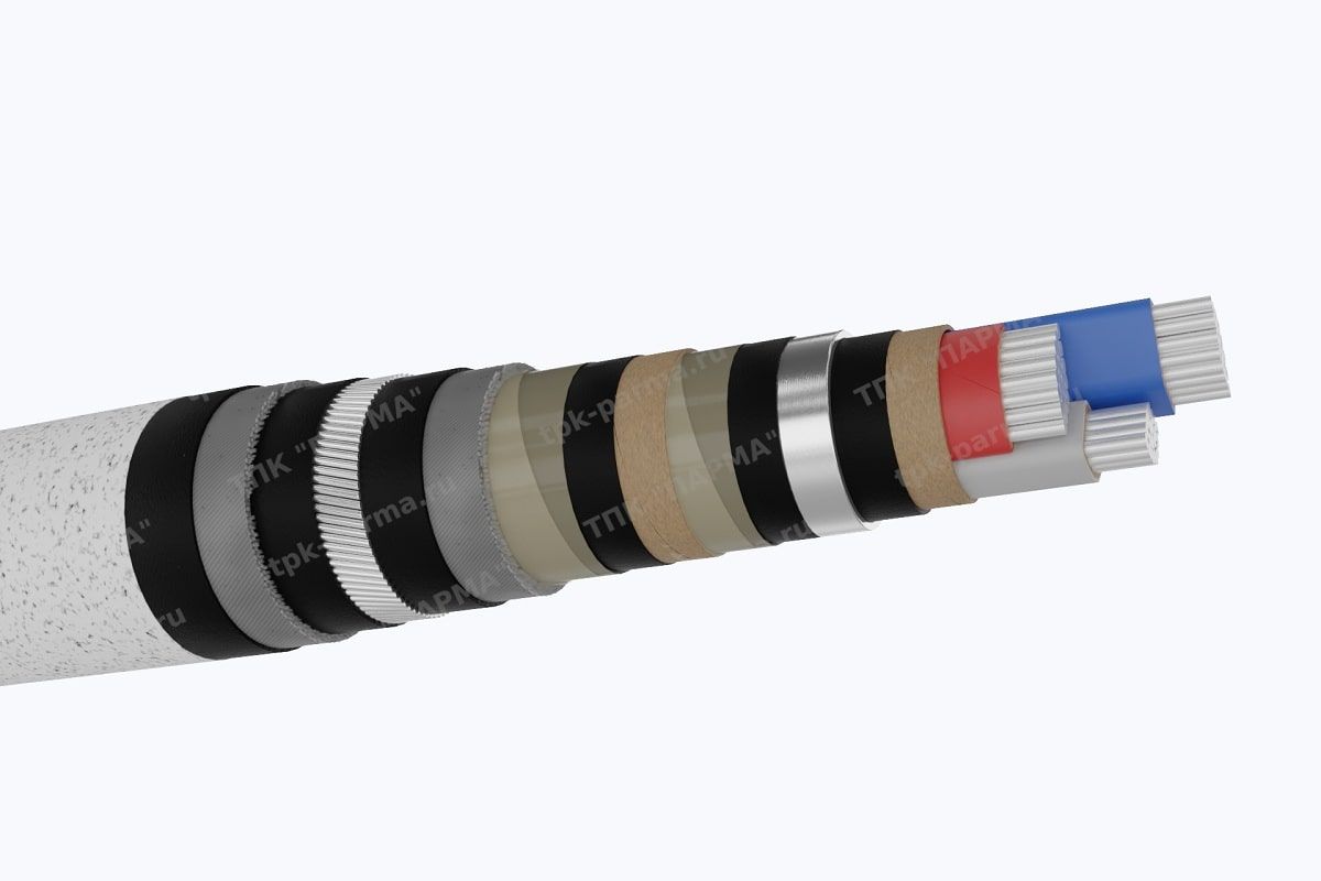 Фотография провода Кабель АСПл 3х240 - 6кВ