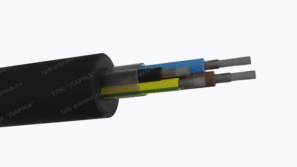 Фотография провода Кабель КГ-Т 5х10