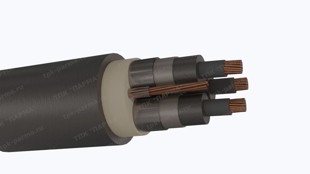 Фотография провода Кабель КГЭ 3х70+1х16 - 6кВ