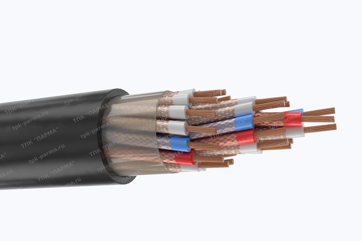 Фотография провода Кабель КУВ 27х(2х0,35)э