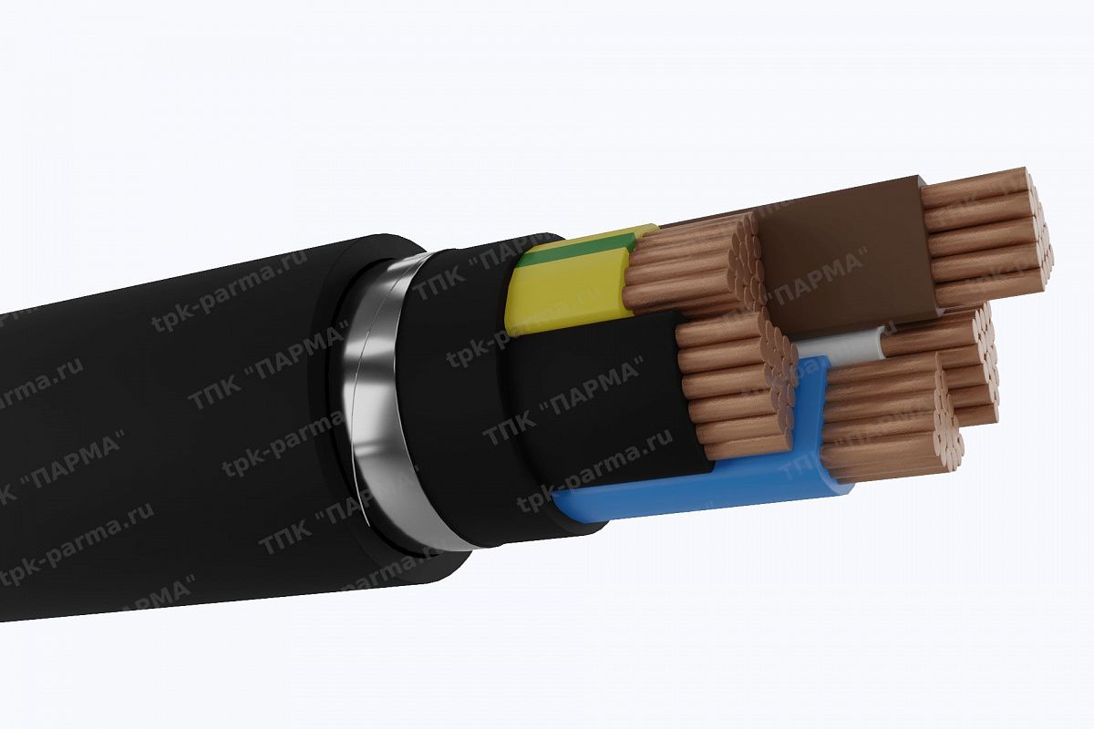 Фотография провода Кабель ВБбШвнг 5х70 - 1кВ